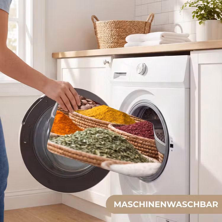 WC Vorleger - Gewürze – Körbe – Orientalisch - Kruiden - Manden - Oosters WCmat U-uitsnede middel