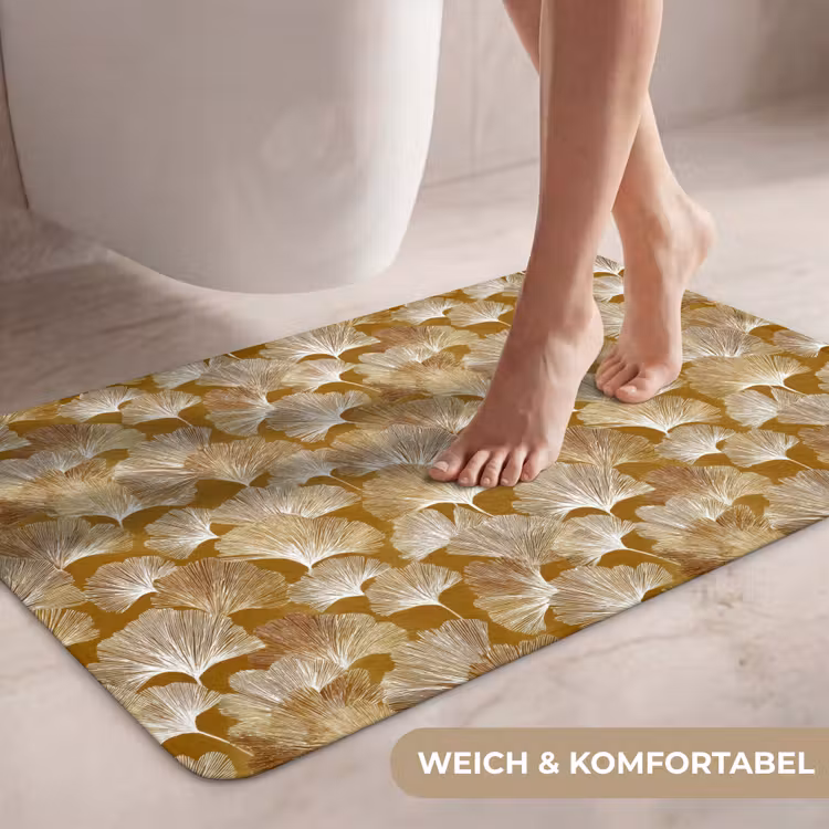 Ginkgo - Bladeren - Goud WCmat middel 1009 -USP_ZachtDE