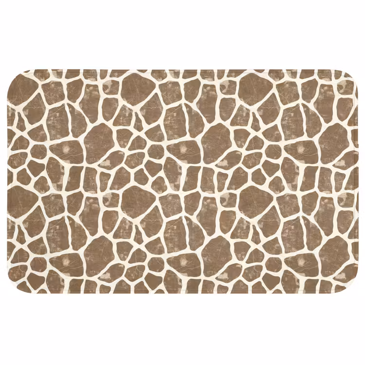 Giraf - Klassiek - Bruin WCmat middel 1009 -3d