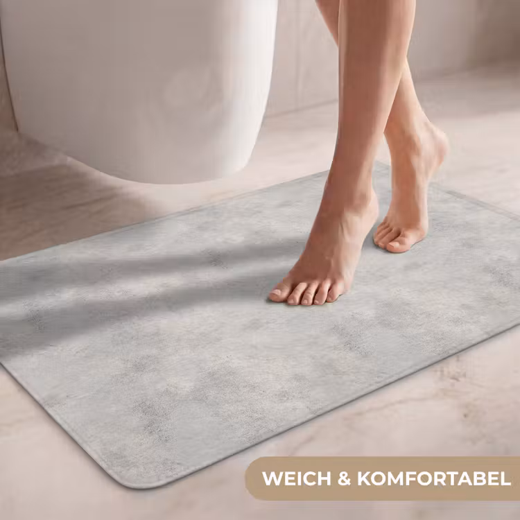 Grijs - Beton - Industrieel WCmat middel 1009 -USP_ZachtDE