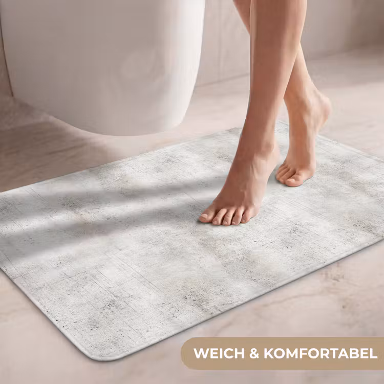 Grijs - Beton - Verweerd WCmat middel 1009 -USP_ZachtDE