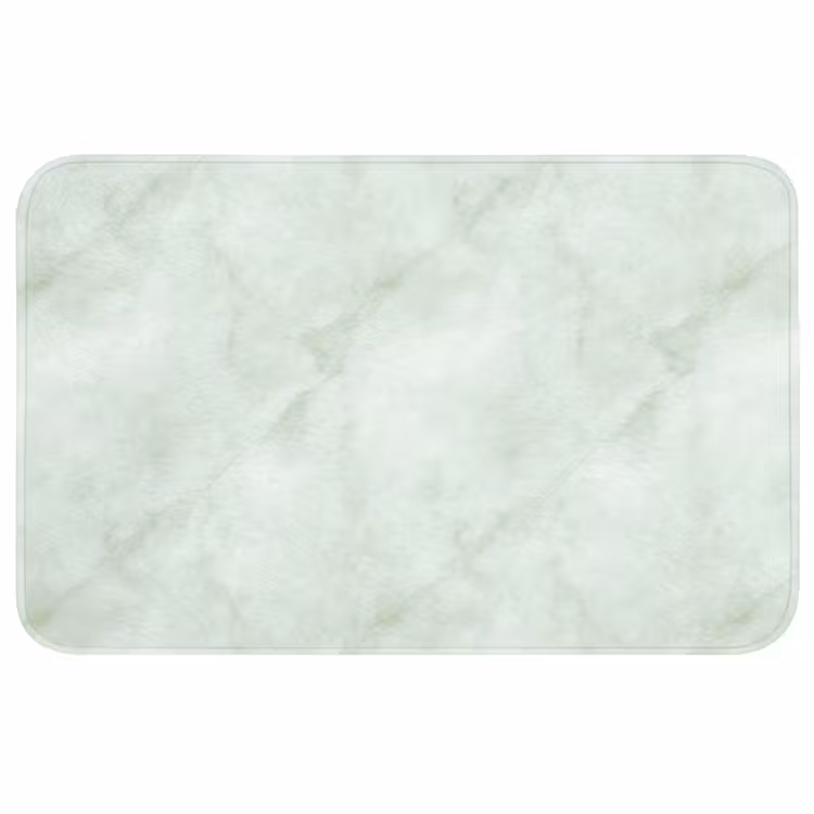 Groen - Marmer - Vloeiende aders WCmat middel 1009 -3d