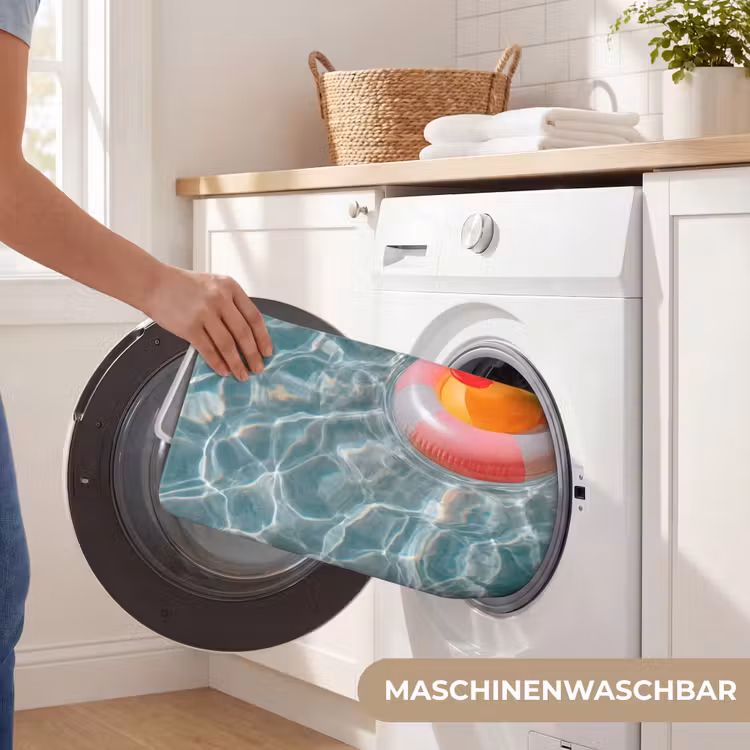Badeend - Zwemband - Geel WCmat middel -USP_WasbaarDE