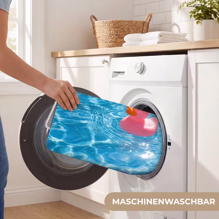 Badeend - Dobberend - Roze WCmat middel -USP_WasbaarDE