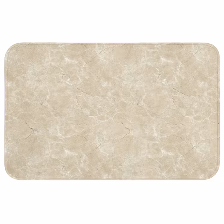 Lichtbeige - Marmer - Diffusie adering WCmat middel 1009 -3d