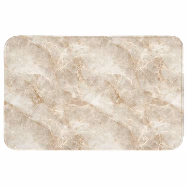 Lichtbeige - Onyx - Subtiel WCmat middel 1009 -3d