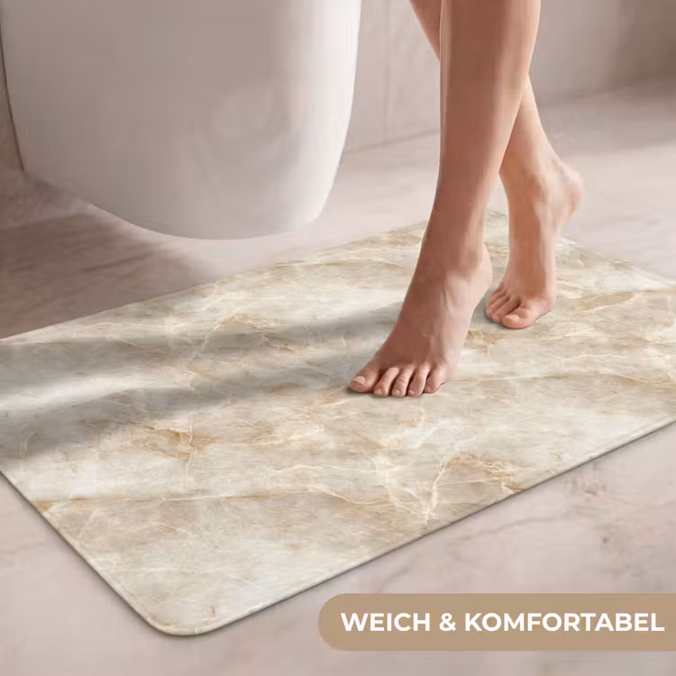 Lichtbeige - Onyx - Subtiel WCmat middel 1009 -USP_ZachtDE