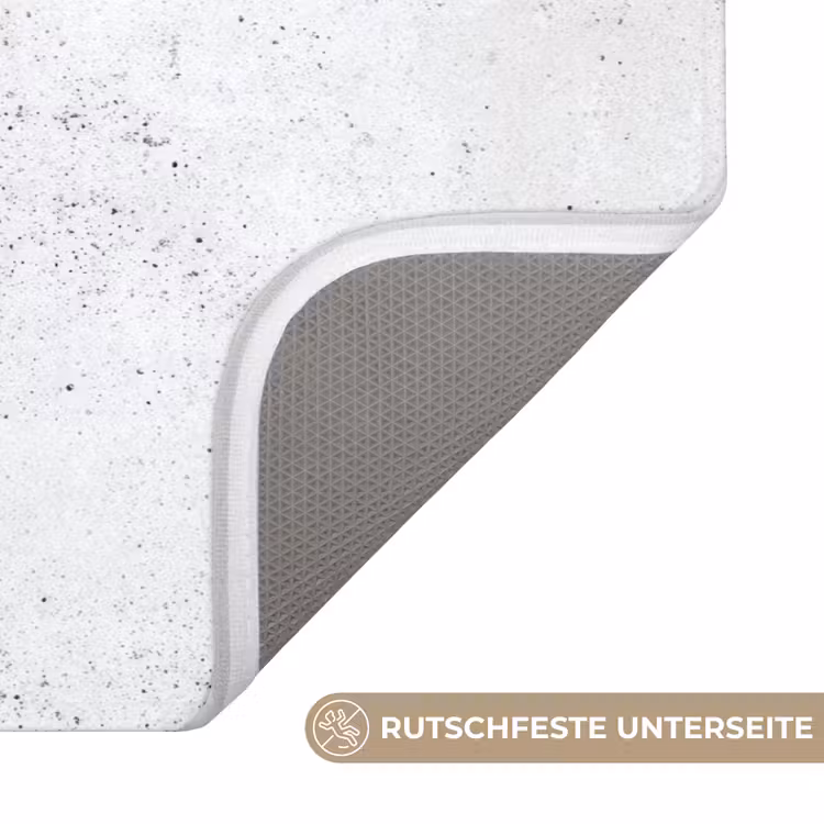 Lichtgrijs - Betonstructuur - Subtiel WCmat middel 1009 -USP_AntislipDE