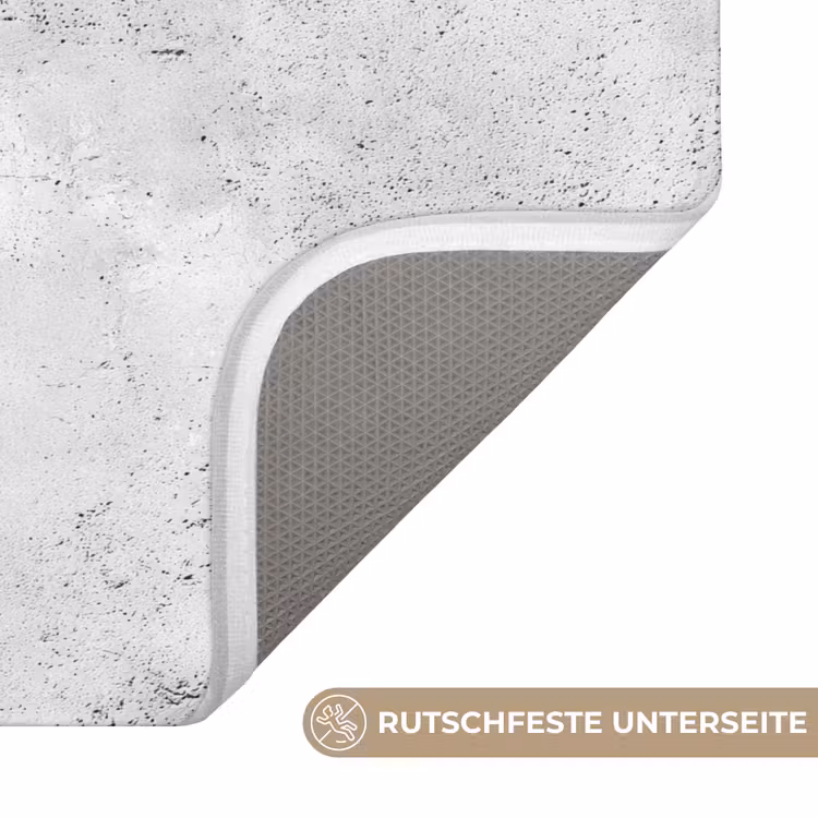 Lichtgrijs - Ruw - Subtiel WCmat middel 1009 -USP_AntislipDE