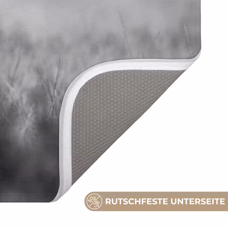 Hert - Mistig - Zwart - Wit WCmat middel -USP_AntislipDE
