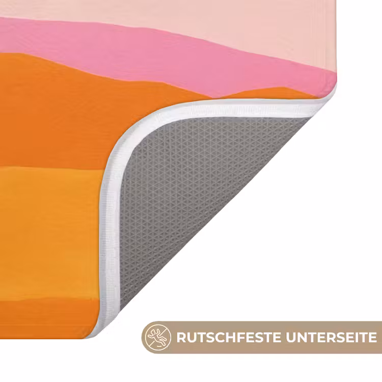 Heuvels - Oranje - Zon - Abstract WCmat middel -USP_AntislipDE