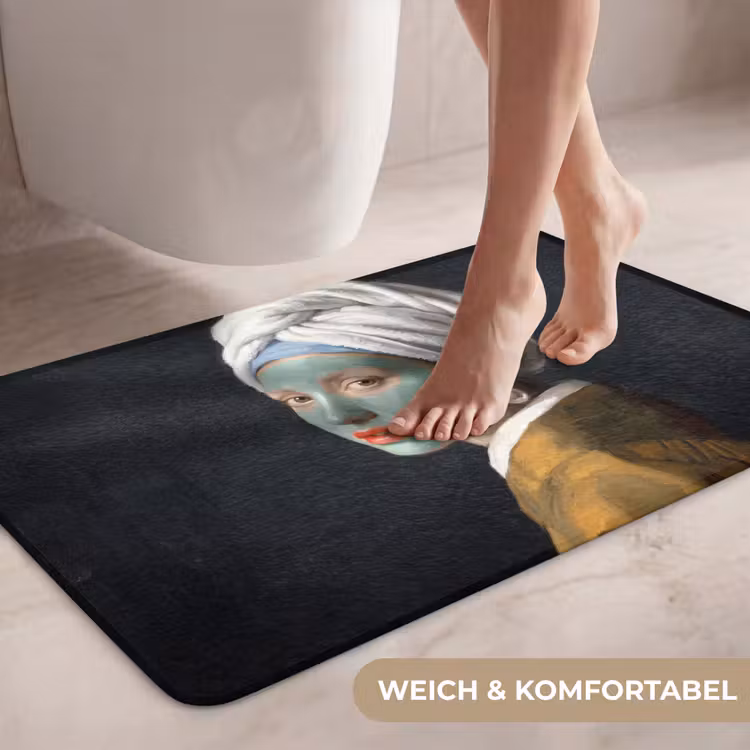 Iconisch - Modern - Kleurrijk WCmat middel -USP_ZachtDE