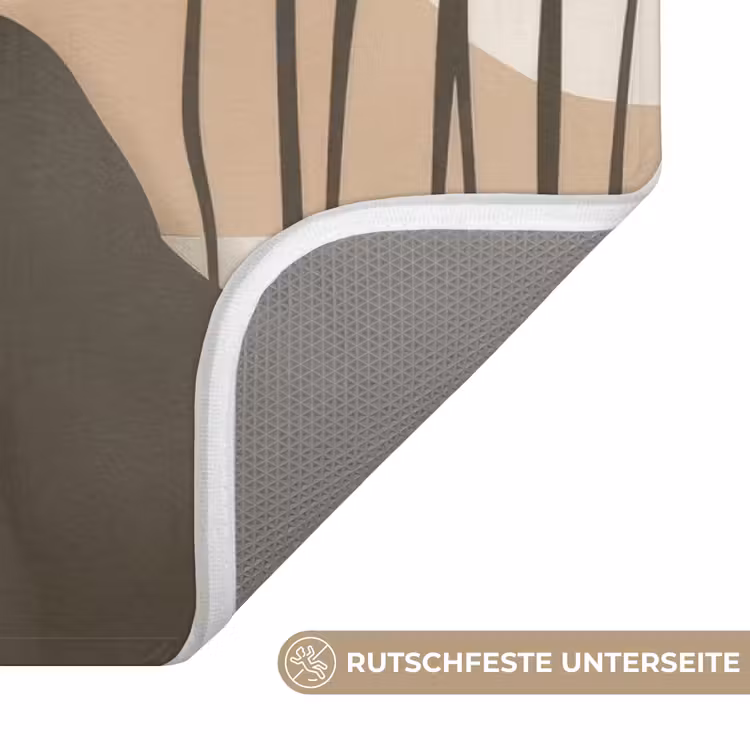 Japandi - Landschap - Beige WCmat middel -USP_AntislipDE