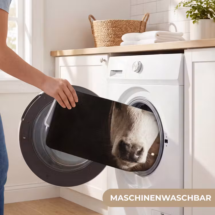 Kalf - Oormerk - Houten stal WCmat middel -USP_WasbaarDE
