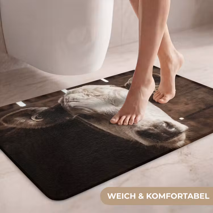 Kalf - Oormerk - Houten stal WCmat middel -USP_ZachtDE