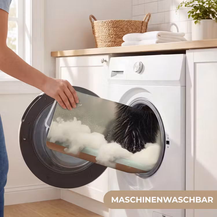 Kat - Bad - Zwart - Dieren - Schuim WCmat middel -USP_WasbaarDE