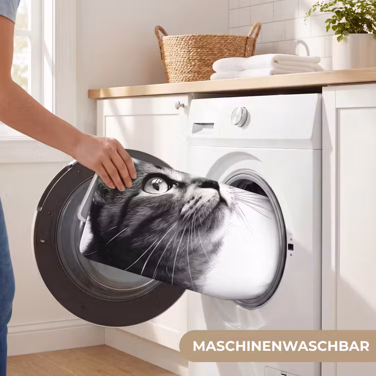 Katten - Nice ass - Quote - Zwart wit - Spreuken WCmat middel -USP_WasbaarDE