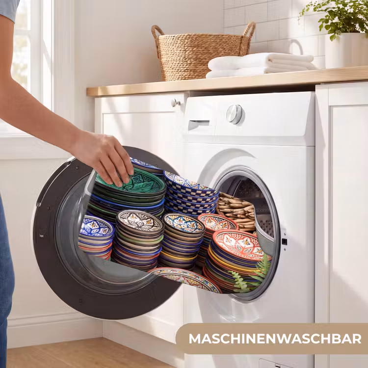 WC Vorleger - Keramik – Orientalisch – Farbenfroh - Aardewerk - Oosters - Kleurrijk WCmat U-uitsnede middel