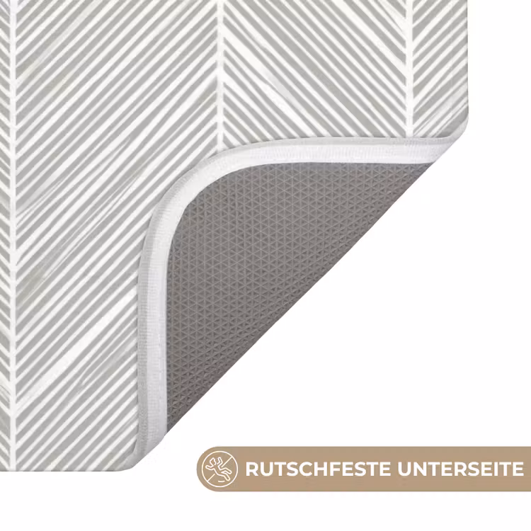 Klassiek - Visgraat - Grijs WCmat middel 1009 -USP_AntislipDE