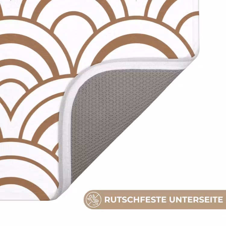 Klassiek - Motief - Terracotta WCmat middel 1009 -USP_AntislipDE