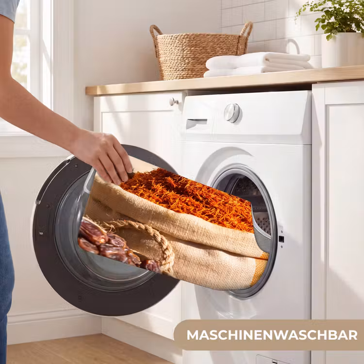 WC Vorleger - Kräuter – Markt – Farbenfroh - Kruiden - Markt - Kleurrijk WCmat U-uitsnede middel