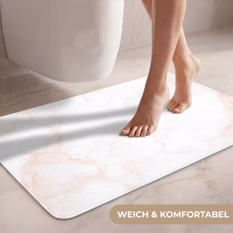 Zalmroze - Marmer - Aders WCmat middel 1009 -USP_ZachtDE