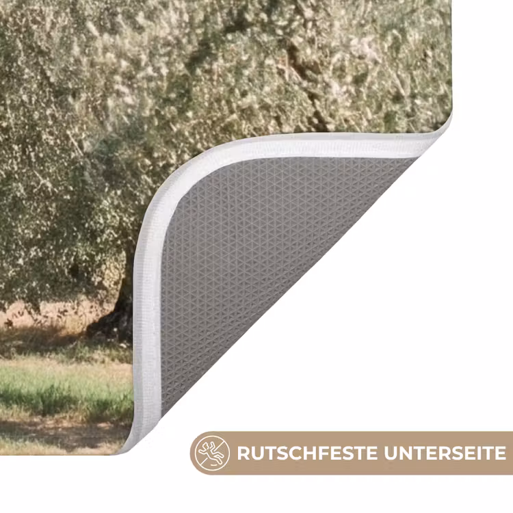 WC Vorleger - Landhaus – Olivenbaum – Obstgarten - Landhuis - olijfboom - gaard WCmat U-uitsnede middel