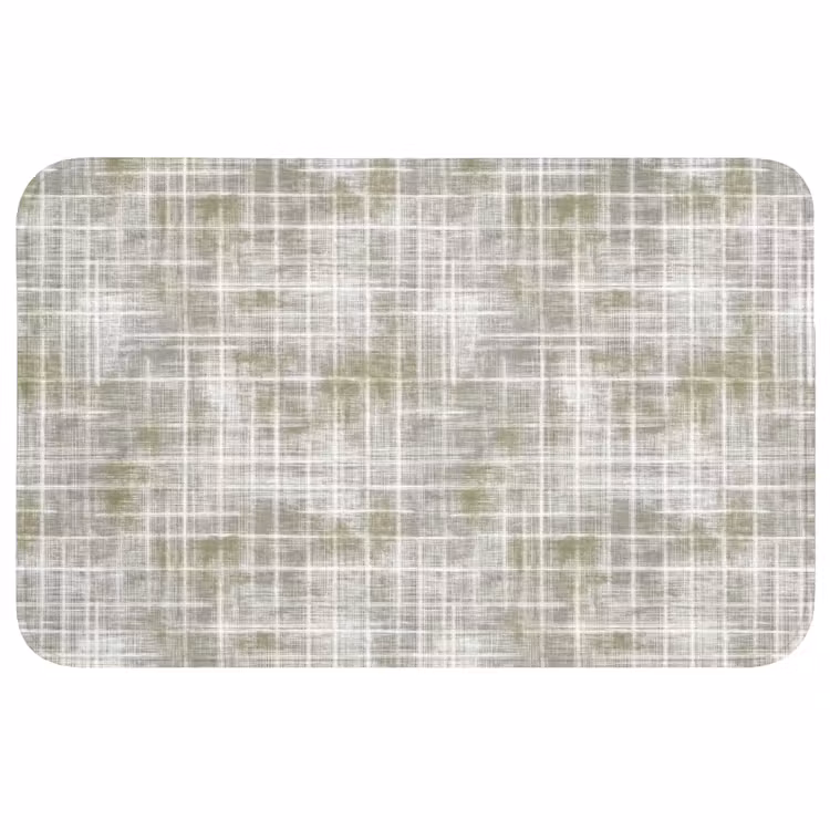 Linnen - Patroon - Groen WCmat middel 1009 -3d