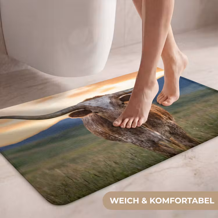 Longhorn - Landschap - Zonsondergang WCmat middel -USP_ZachtDE