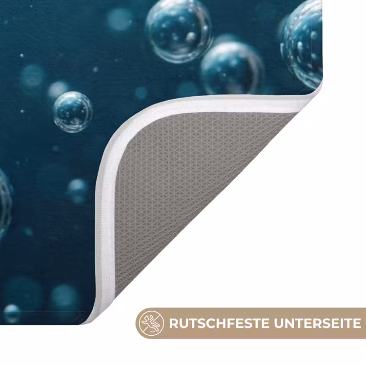 Luchtbellen - Dynamisch - Blauw WCmat middel -USP_AntislipDE
