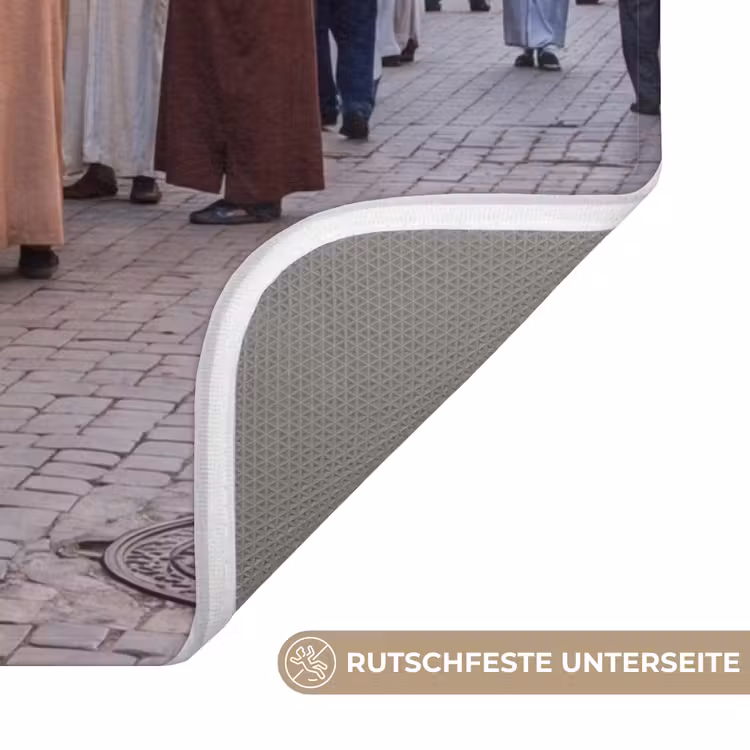 WC Vorleger - Markt – Orientalisch – Farbenfroh - Markt - Oosters - Kleurrijk WCmat U-uitsnede middel