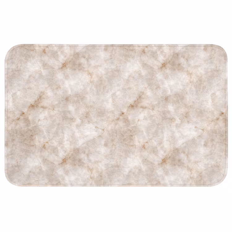 Marmer - Patroon - Klassiek WCmat middel 1009 -3d