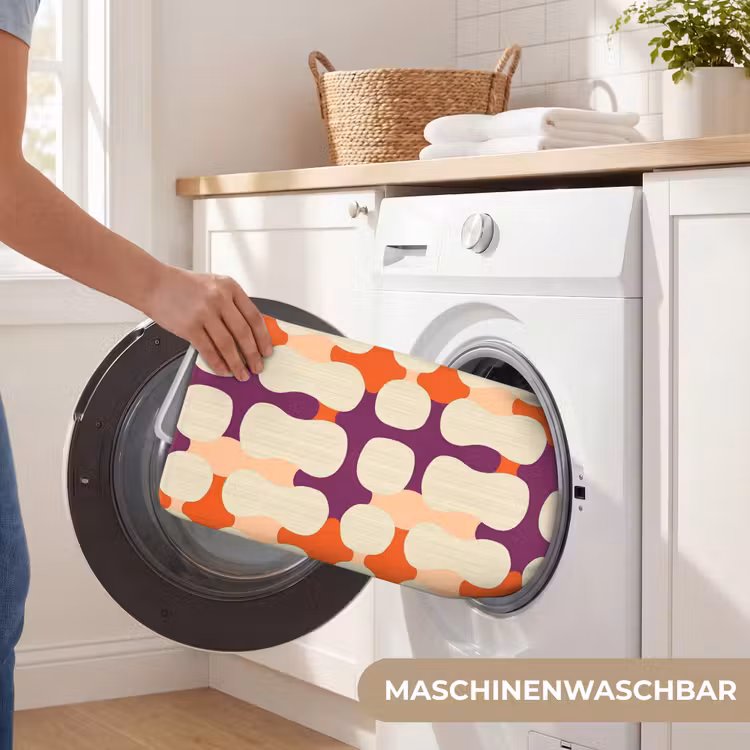 Modern - Patroon - Kleurrijk WCmat middel 1009 -USP_WasbaarDE