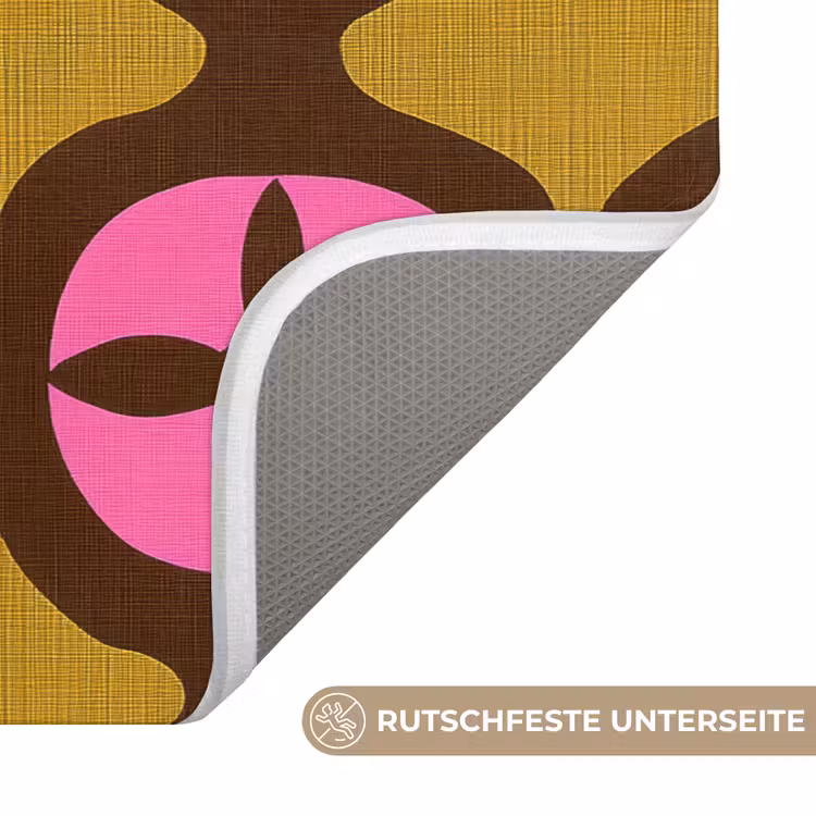 Modern - Patroon - Roze WCmat middel 1009 -USP_AntislipDE