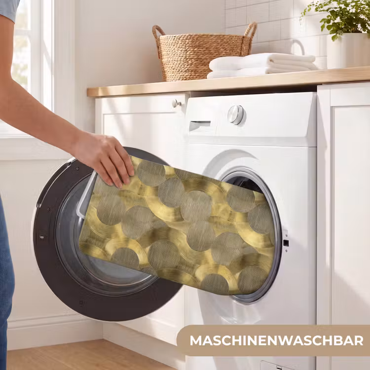 Modern - Geometrisch - Goud WCmat middel 1009 -USP_WasbaarDE