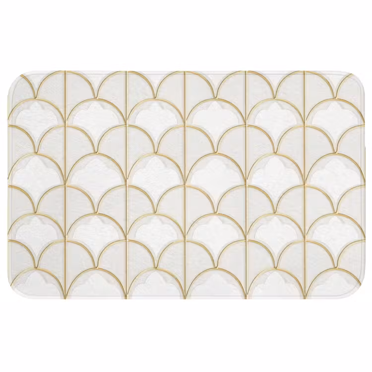 Mozaïek - Bogen - Goud WCmat middel 1009 -3d