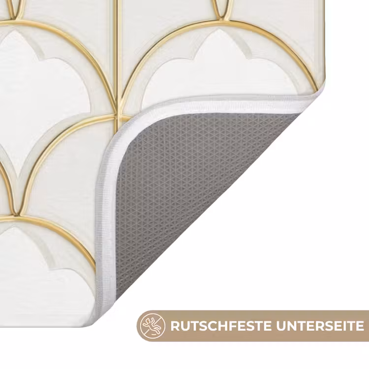 Mozaïek - Bogen - Goud WCmat middel 1009 -USP_AntislipDE