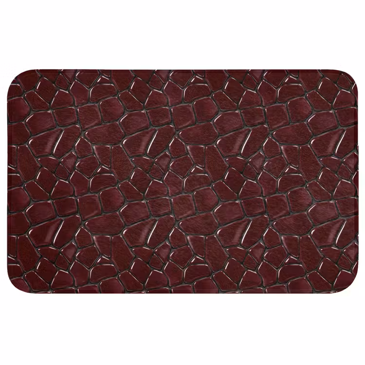 Mozaïek - Tegel - Bordeauxrood WCmat middel 1009 -3d