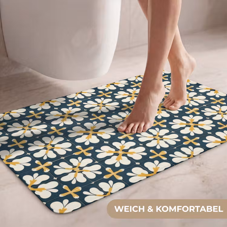 Motief - Tegel - Okergeel WCmat middel 1009 -USP_ZachtDE