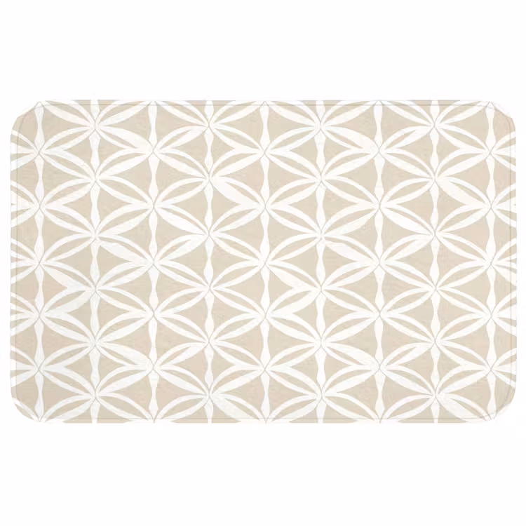 Motief - Modern - Beige WCmat middel 1009 -3d