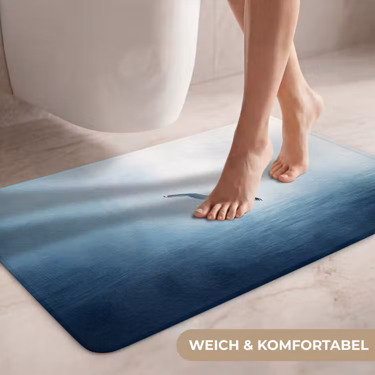 Meeuw - Wit - Zee - Mistig WCmat middel -USP_ZachtDE
