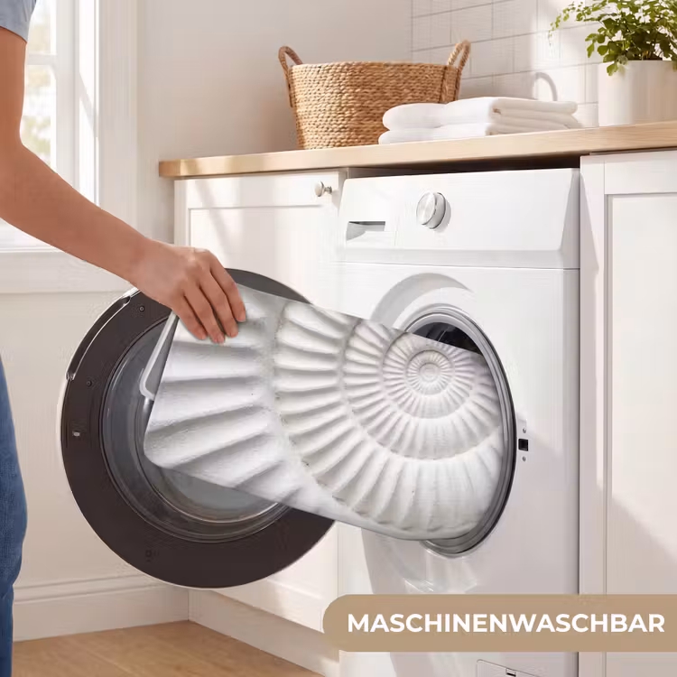 Schelp - Spiraal - Wit WCmat middel -USP_WasbaarDE
