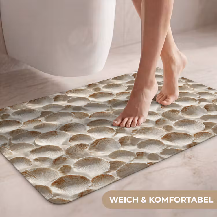 Schelpen - Waaiervorm - Wit WCmat middel 1009 -USP_ZachtDE