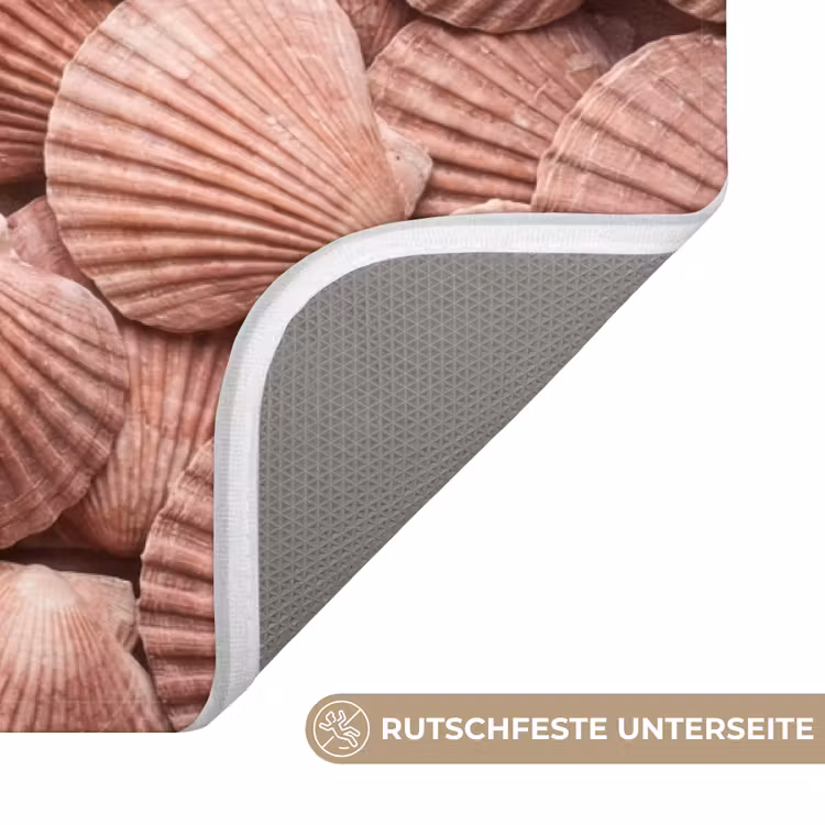 Schelpen - Patroon - Roze WCmat middel -USP_AntislipDE