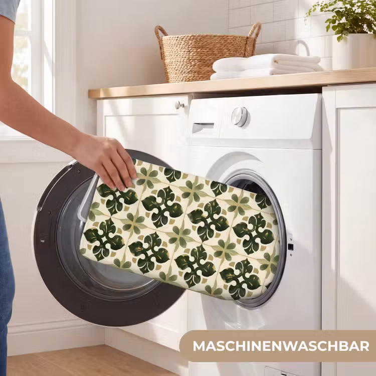 Patroon - Tegel - Groen WCmat middel 1009 -USP_WasbaarDE