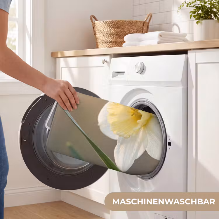 Narcis - Bloem - Minimalistisch WCmat middel -USP_WasbaarDE
