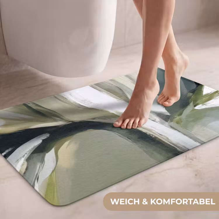 Natuur - Abstract - Groen - Penseelstreken WCmat middel -USP_ZachtDE