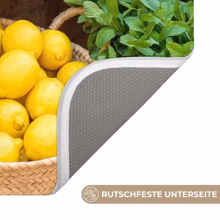 WC Vorleger - Obst – Markt – Frisch - Fruit - Markt - Vers WCmat U-uitsnede middel