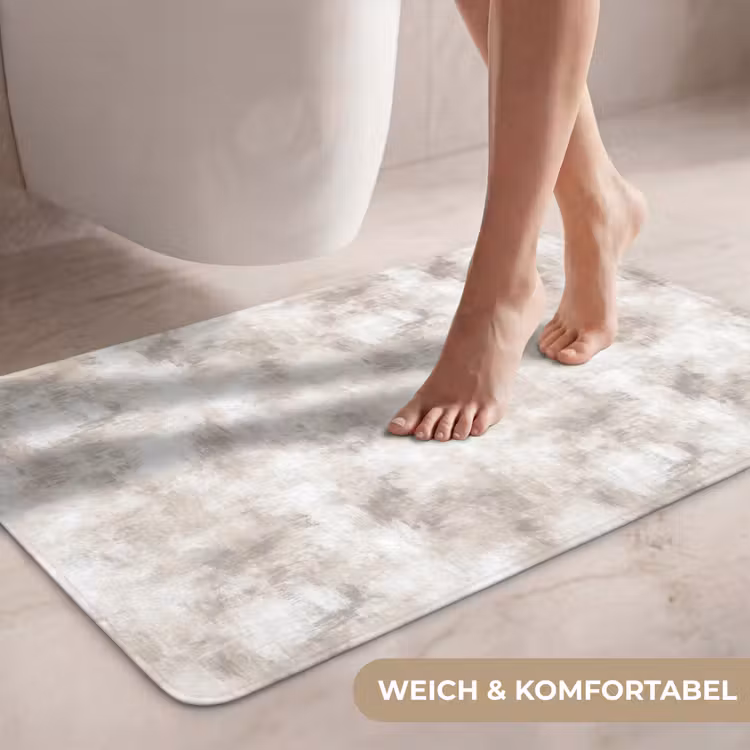 Organisch - Patroon - Gemêleerd WCmat middel 1009 -USP_ZachtDE