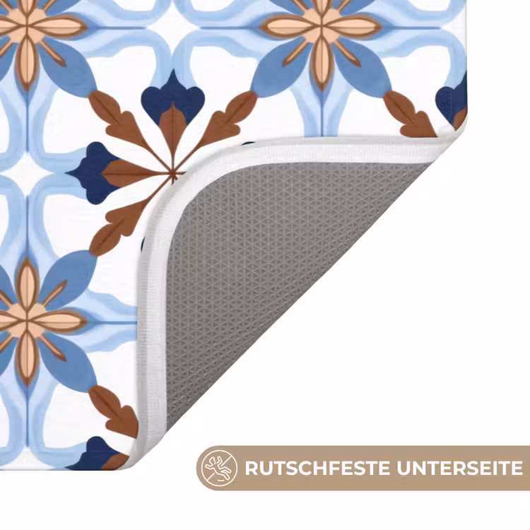 Ornament - Tegel - Kleurrijk WCmat middel 1009 -USP_AntislipDE
